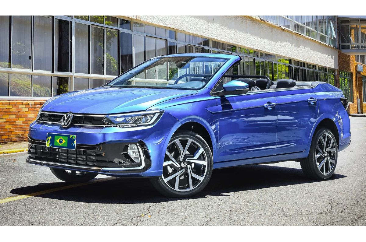 Volkswagen Virtus convertible front quarter 